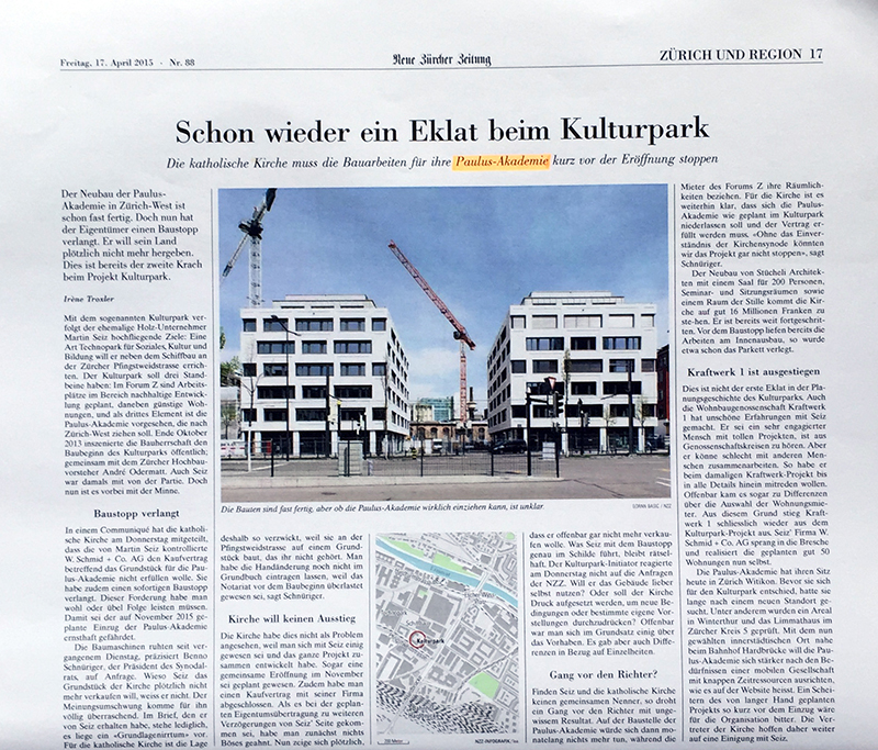 Enlarged view: NZZ 17.04.2015